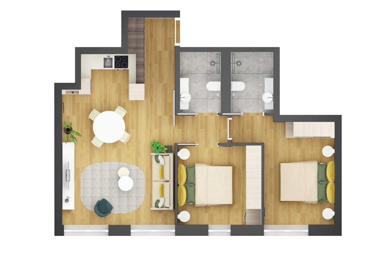 The Central City - Luxury Serviced Residence Люксембург Екстериор снимка